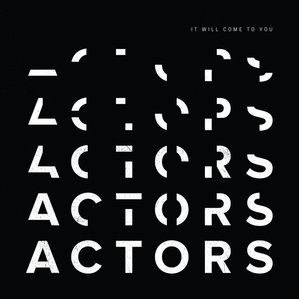 the album cover for Actors - It Will Come To You [Colored Vinyl] (Purp)