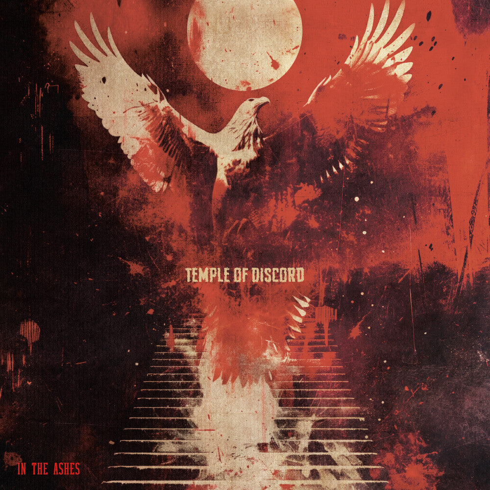 the album cover for Temple Of Discord - In The Ashes