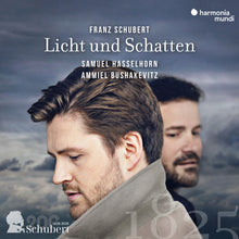 the album cover for Samuel Hasselhorn  / Bushakevitz,Ammiel - Schubert: Licht Und Schatten