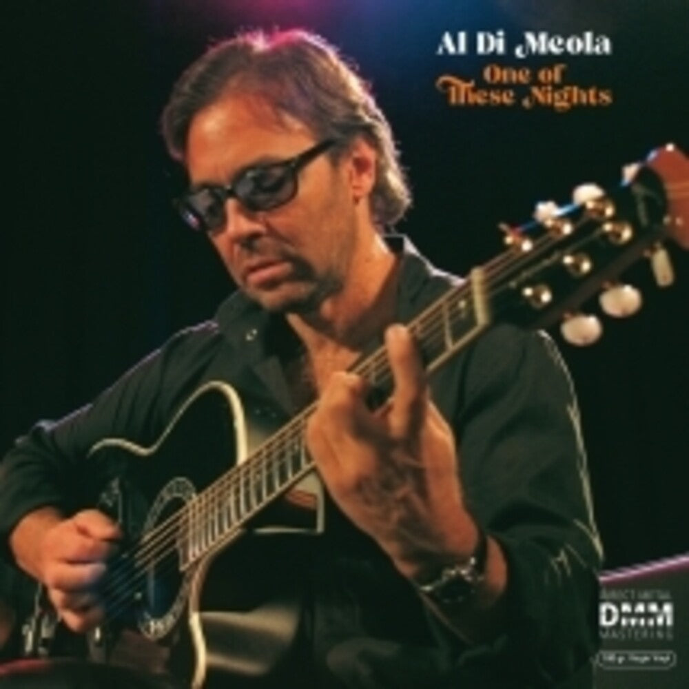 the album cover for Al Di'meola - One Of These Nights