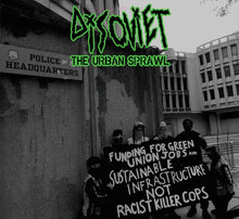 the album cover for Disoviet - Urban Sprawl