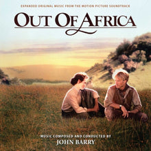 the album cover for John Barry  (Exp) (Ita) - Out Of Africa - O.S.T. (Exp) (Ita)