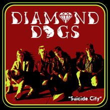 the album cover for Diamond Dogs - Suicide City - Red [Colored Vinyl] (Red)