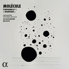 the album cover for Molecule / Bloch / Orchestre National De Lille - Symphonie No. 1 Quantique