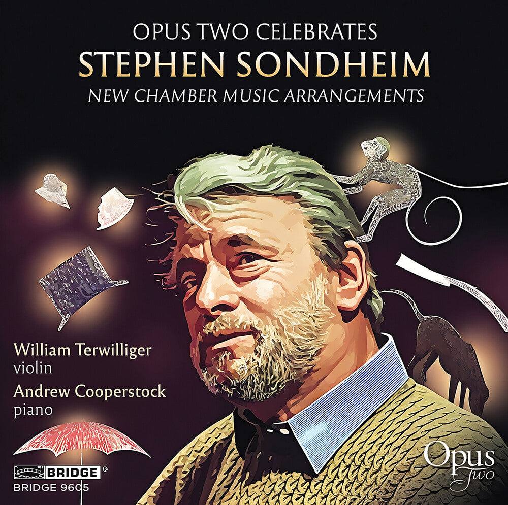 the album cover for Sondheim / Vanderborgh / Garland - New Chamber Music Arrangements