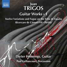 the album cover for Trigos / Vaillancourt / Hennings - Guitar Works, Vol. 1