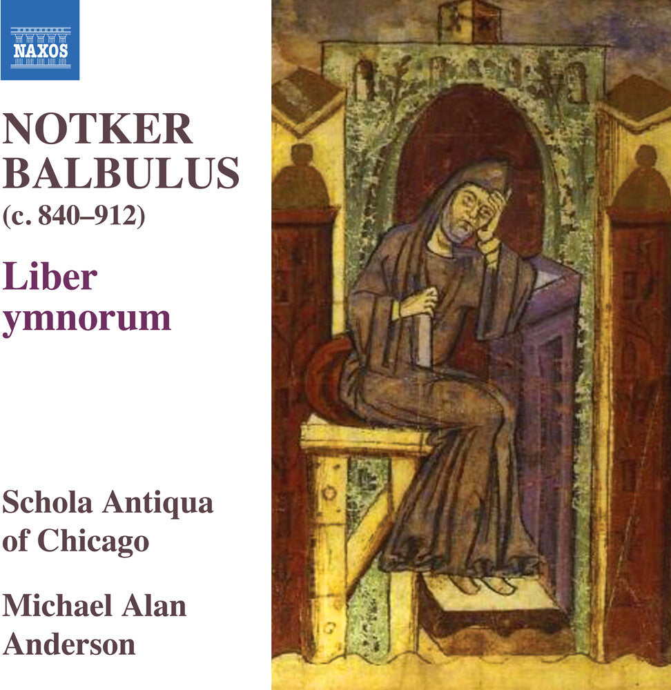 the album cover for Anderson / Culica / Hubbard - Notker Balbulus - Liber Ymnorum