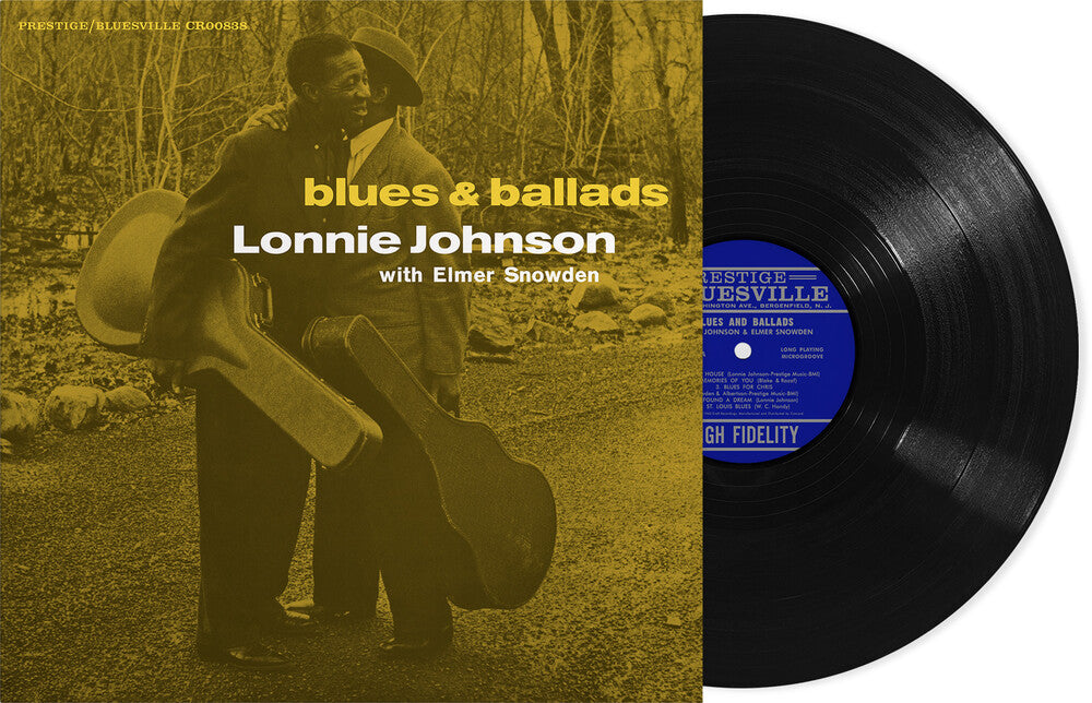 Johnson, Lonnie - Blues & Ballads (Bluesville Acoustic Sound Series) [LP] Vinyl Record