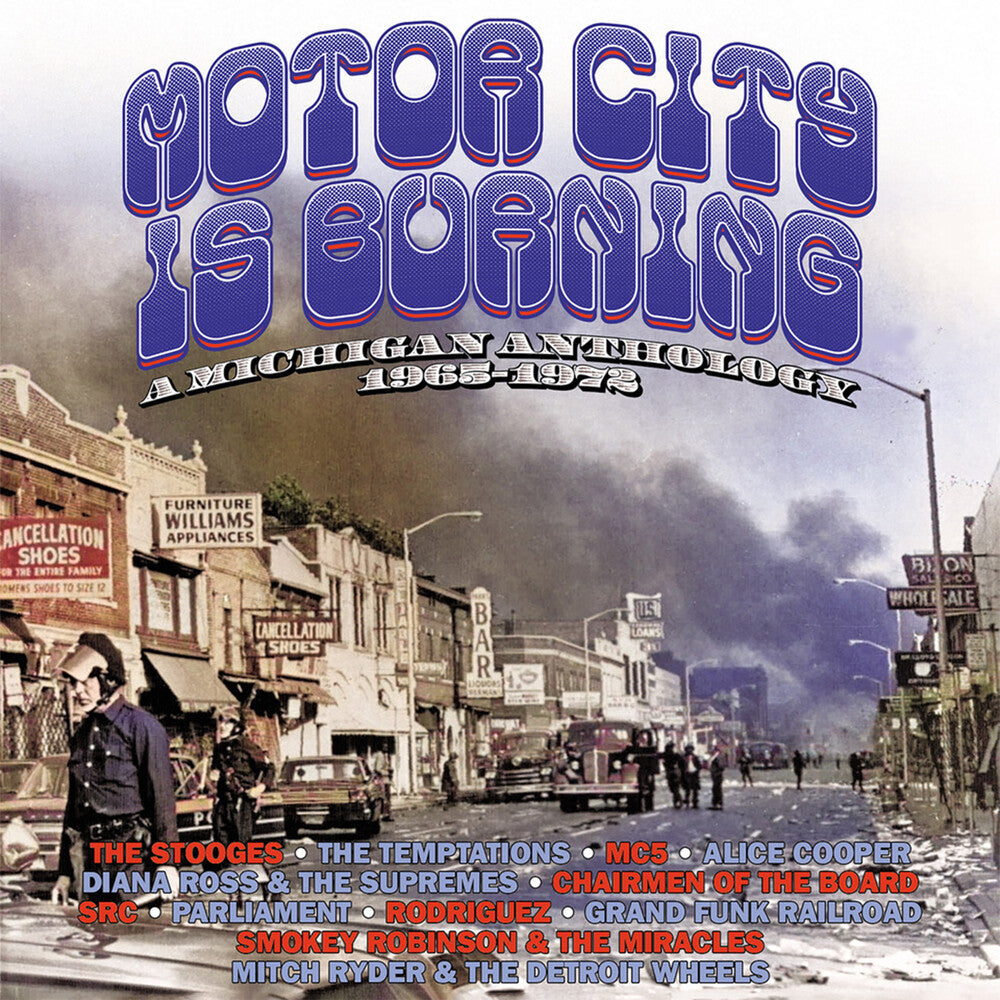 Motor City Is Burning: Michigan Anthology 1965-72 - Motor City Is Burning: A Michigan Anthology 1965-1972 / Various [CD]