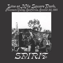 Spirit - Live At Mile Square Park Fountain Valley Ca Oct 27 [CD]