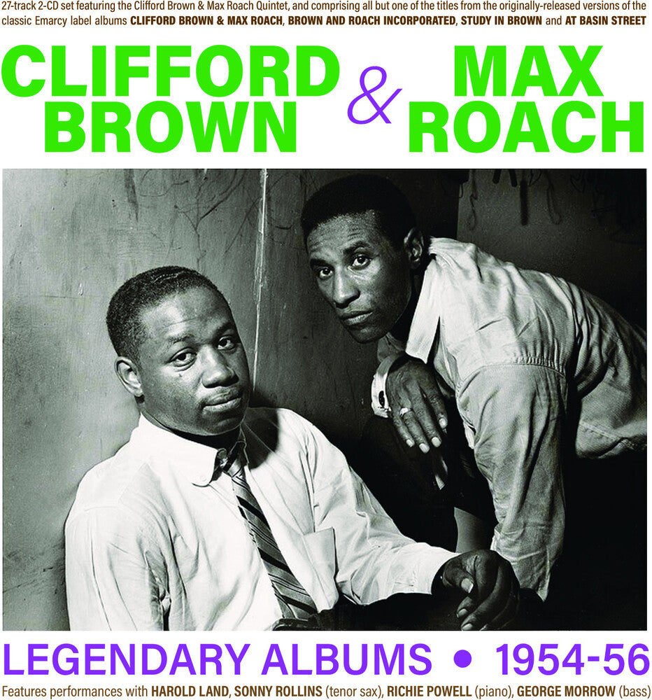 the album cover for Clifford Brown  / Roach,Max - Legendary Albums 1954-56