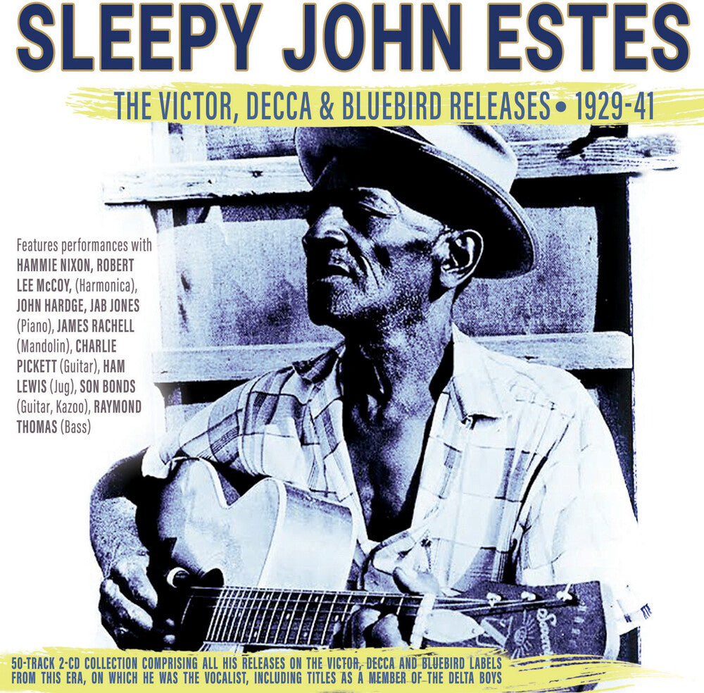 the album cover for Sleepy Estes  John - Victor Decca & Bluebird Releases 1929-41