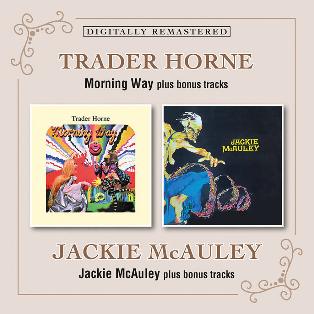 the album cover for Trader Horne / Jackie Mcauley - Morning Way / Jackie Mcauley + Bonus Tracks (Uk)