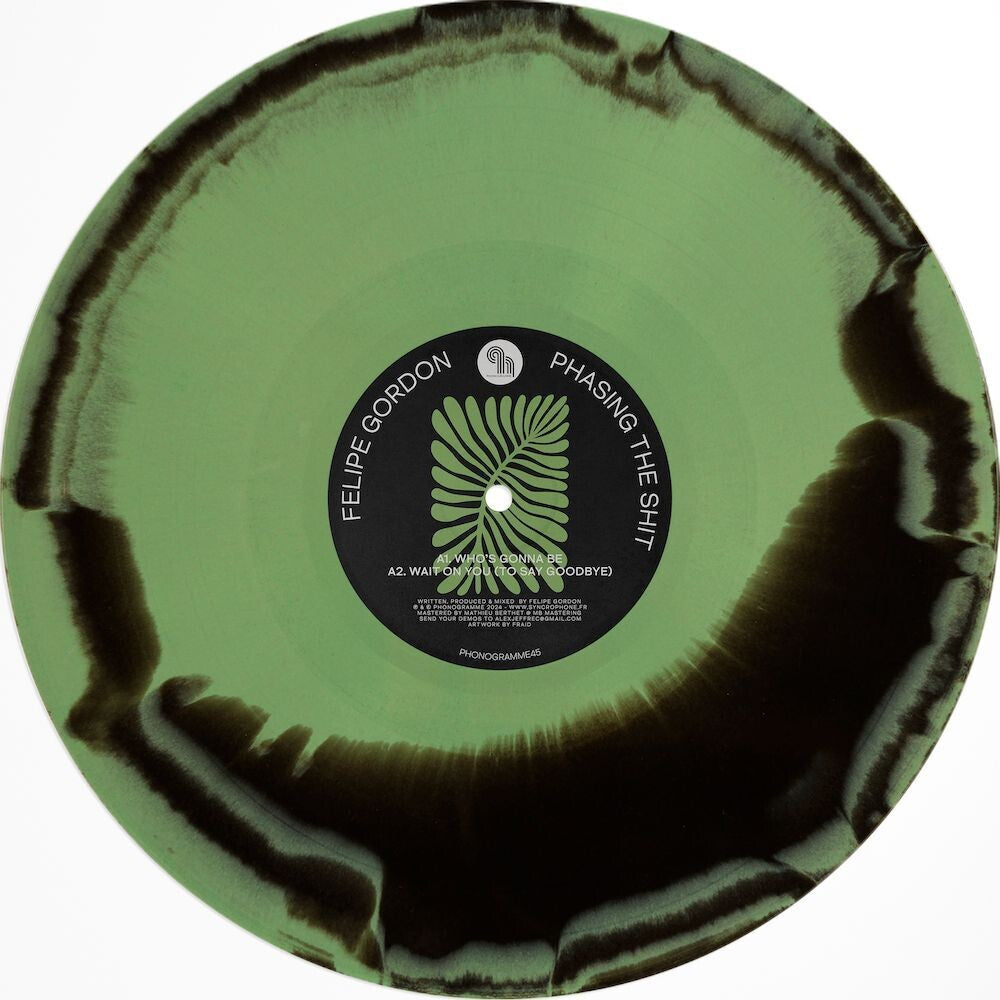 the album cover for Felipe Gordon - Phasing The Shit (Blk) [Colored Vinyl] (Ep) (Grn)