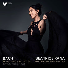 the album cover for Beatrice Rana - Bach: Keyboard Concertos
