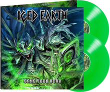 the album cover for Iced Earth - Bang Your Head - Green [Colored Vinyl] (Gate) (Grn)