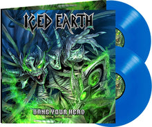 the album cover for Iced Earth - Bang Your Head - Blue (Blue) [Colored Vinyl] (Gate)