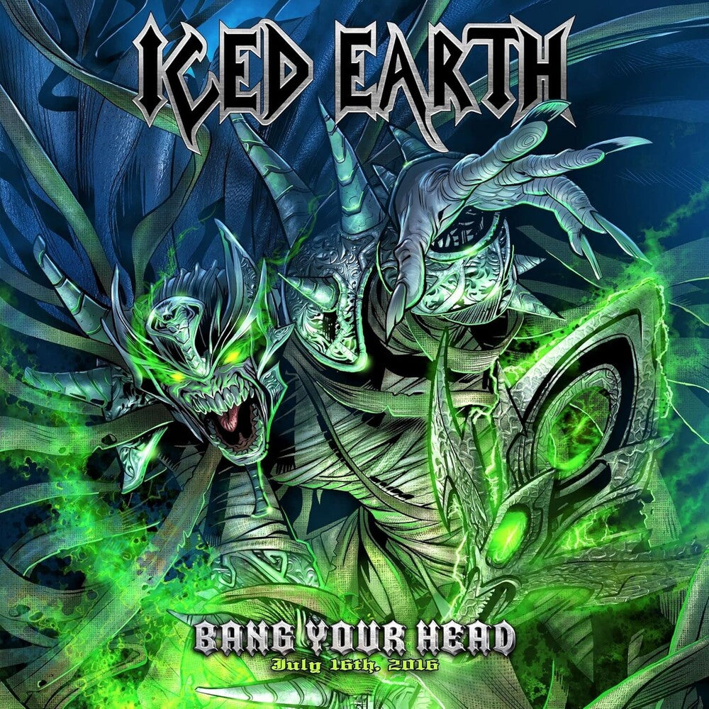 the album cover for Iced Earth - Bang Your Head