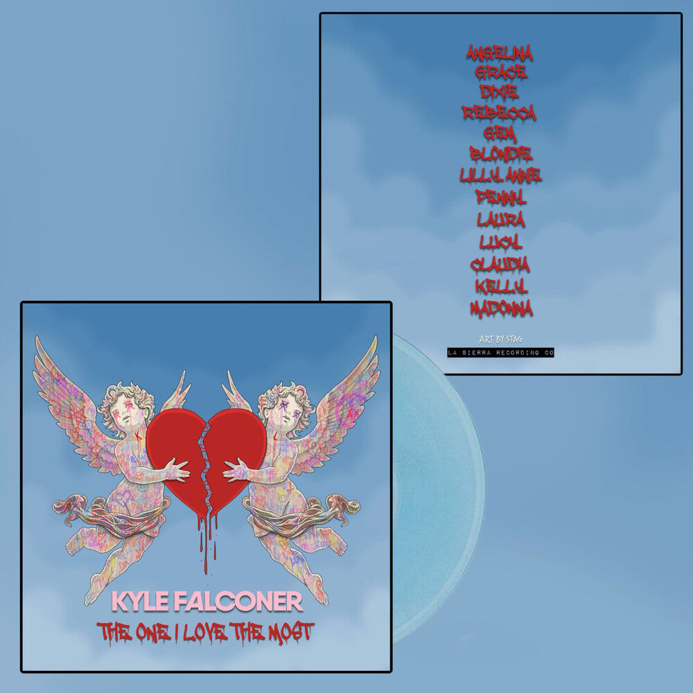 the album cover for Kyle Falconer - One I Love The Most (Blue) [Colored Vinyl]
