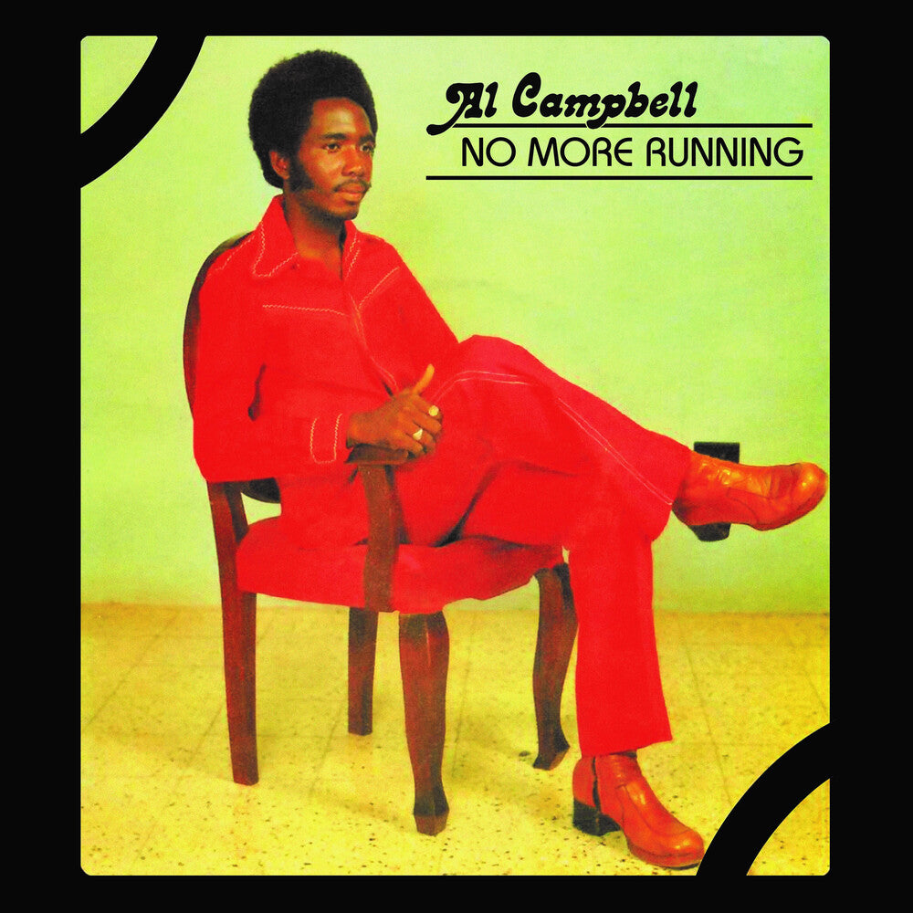 the album cover for Al Campbell - No More Running [Colored Vinyl] (Purp)