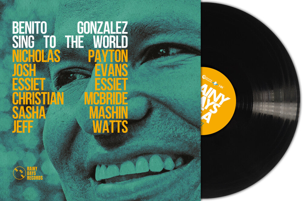 the album cover for Benito Gonzalez - Sing To The World