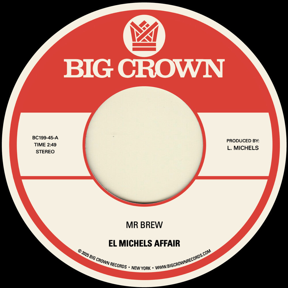 the album cover for El Michels Affair - Mr. Brew B/W Kodak