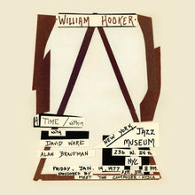 the album cover for William Hooker - Time / Within: Live At The New York Jazz Museum