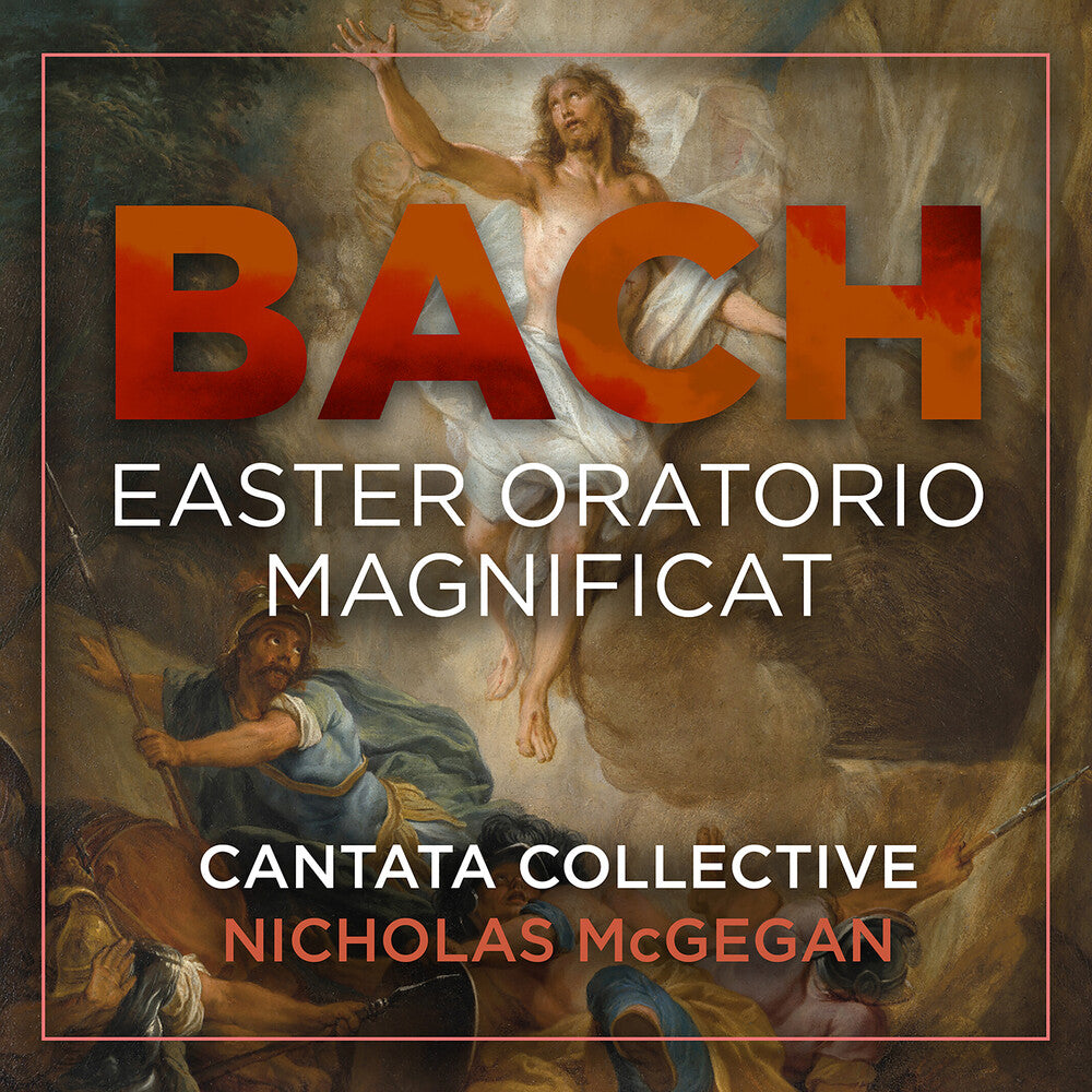 the album cover for J Bach .S. - Bach: Easter Oratorio: Magnificat