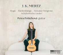 the album cover for Mertz / Schubert - J. K. Mertz: Petra Polackova Guitar