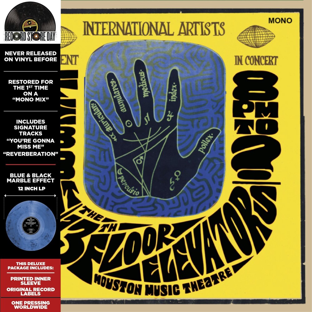 The 13th Floor Elevators - Live Houston Music Theatre '67  [RSD 2025] Vinyl Record