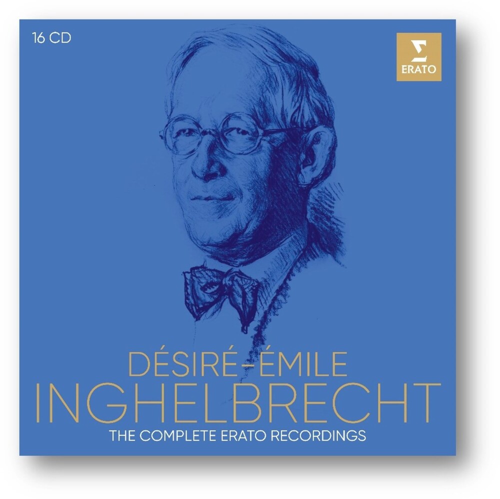 the album cover for Desire Inghelbrecht -Emile - Complete Erato Recordings