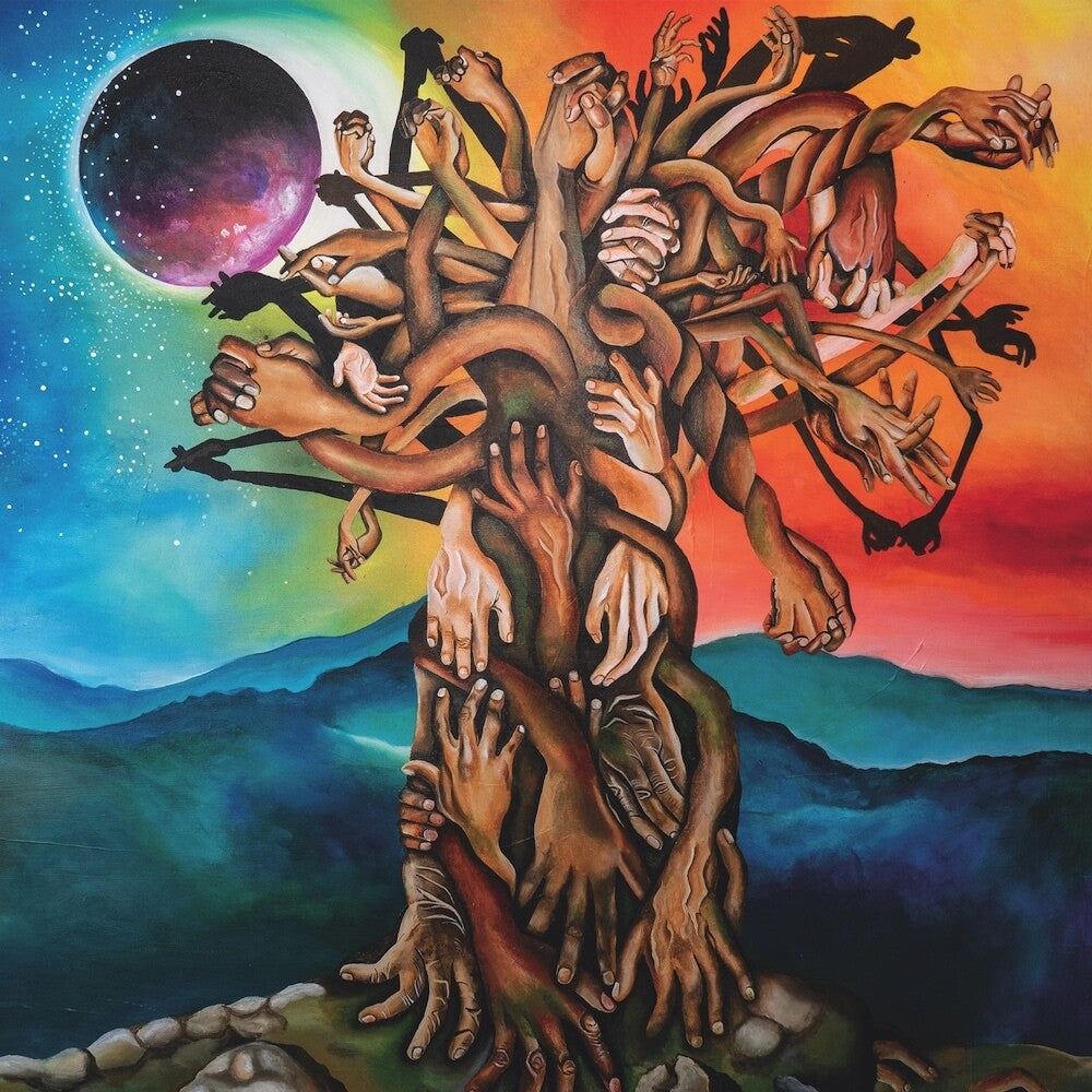 the album cover for Igmar Thomas' Revive Big Band  - Like A Tree It Grows 