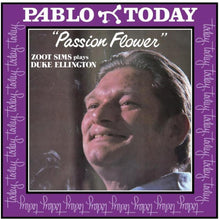 the album cover for Zoot Sims - Passion Flower (Zoot Sims Plays Duke Ellington)