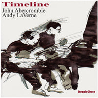 the album cover for John Abercrombie  / Laverne,Andy - Timeline