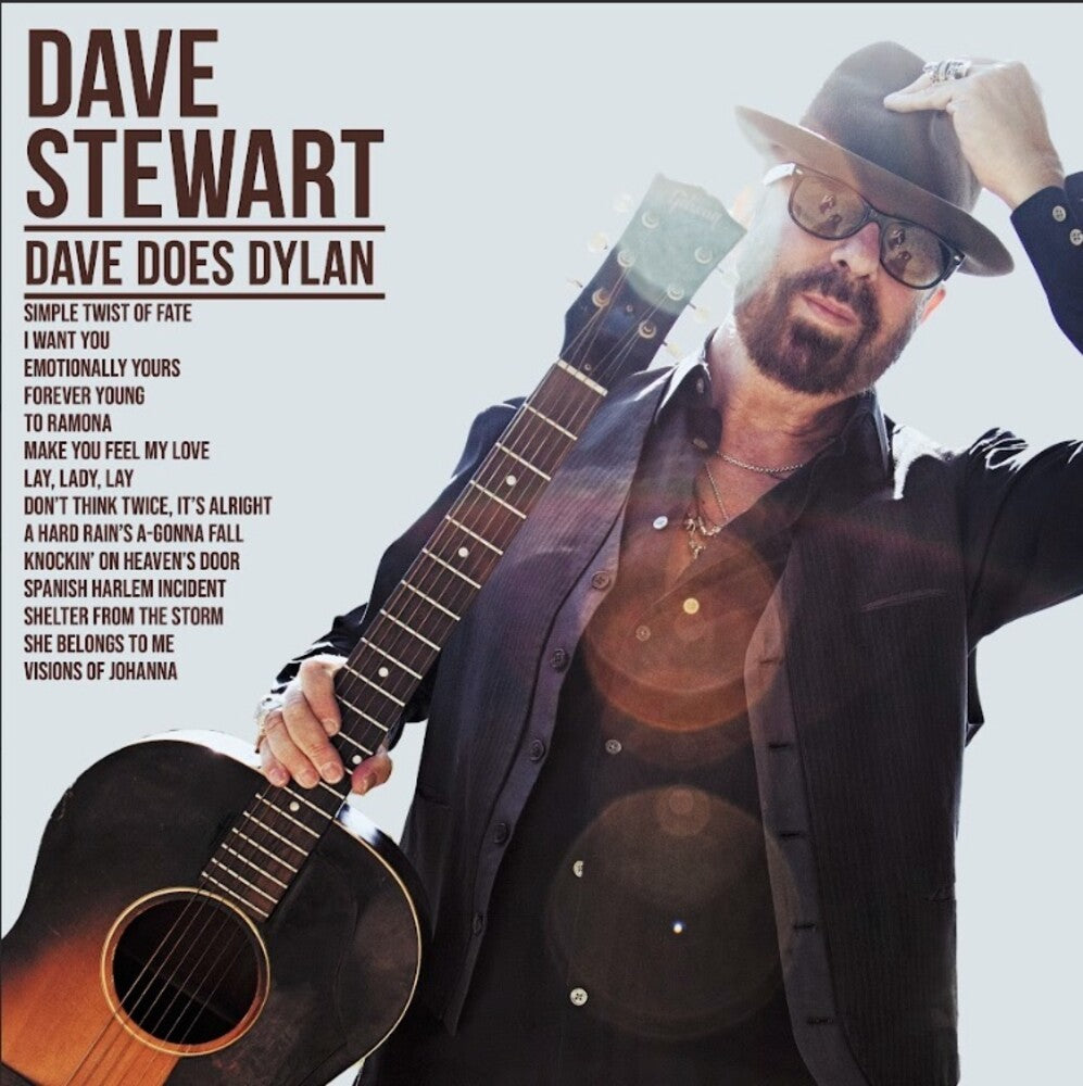 the album cover for Dave Stewart - Dave Does Dylan [RSD 2025]