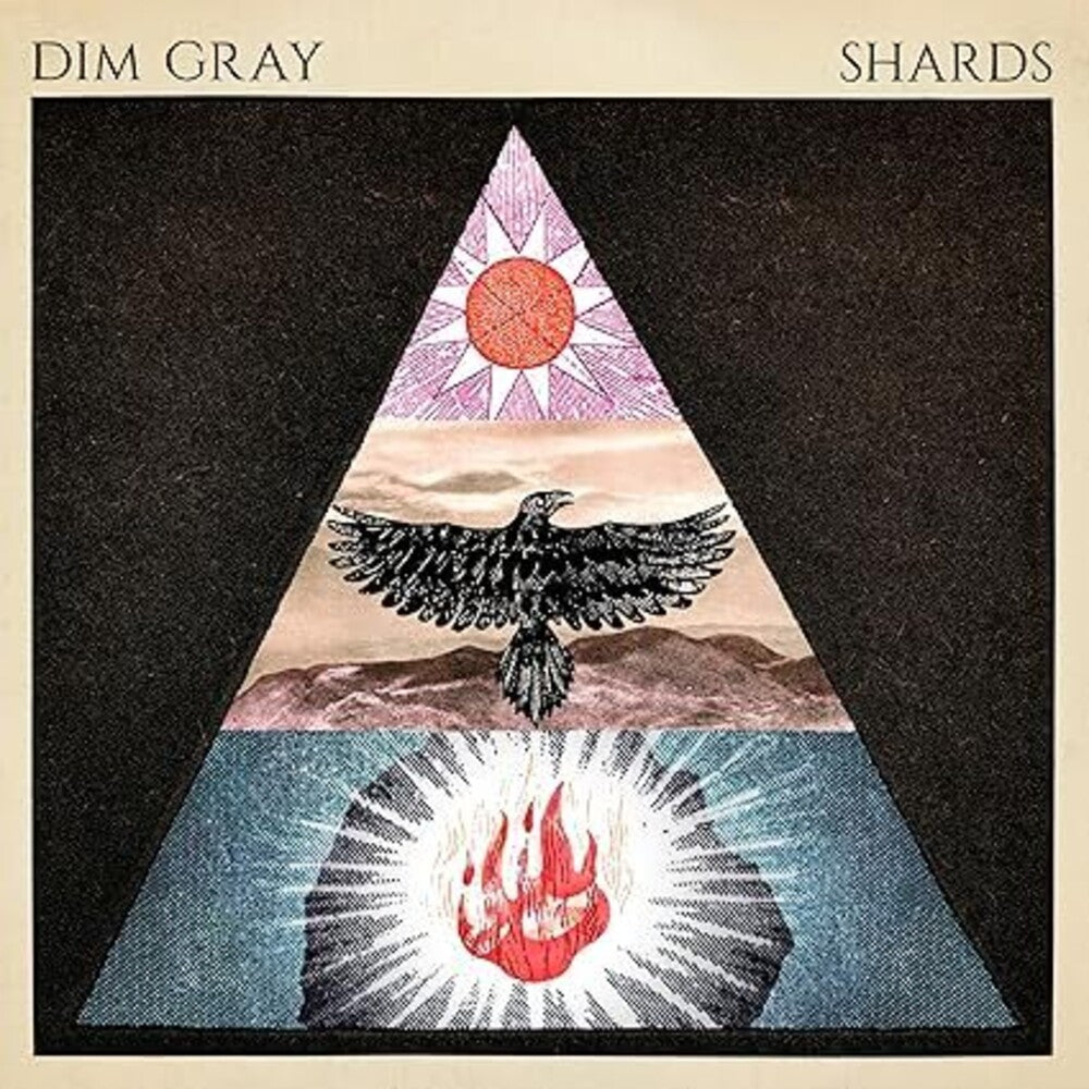 the album cover for Dim Gray - Shards (Uk)