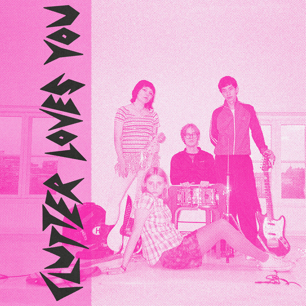 the album cover for Clutter - Loves You - Pink [Colored Vinyl] (Pnk)