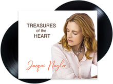 the album cover for Jacqui Naylor - Treasures Of The Heart (Gate)