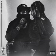 the album cover for Ohgeesy - Geezyworld 2 (Blk) [Clear Vinyl] [RSD 2025] (Spla)