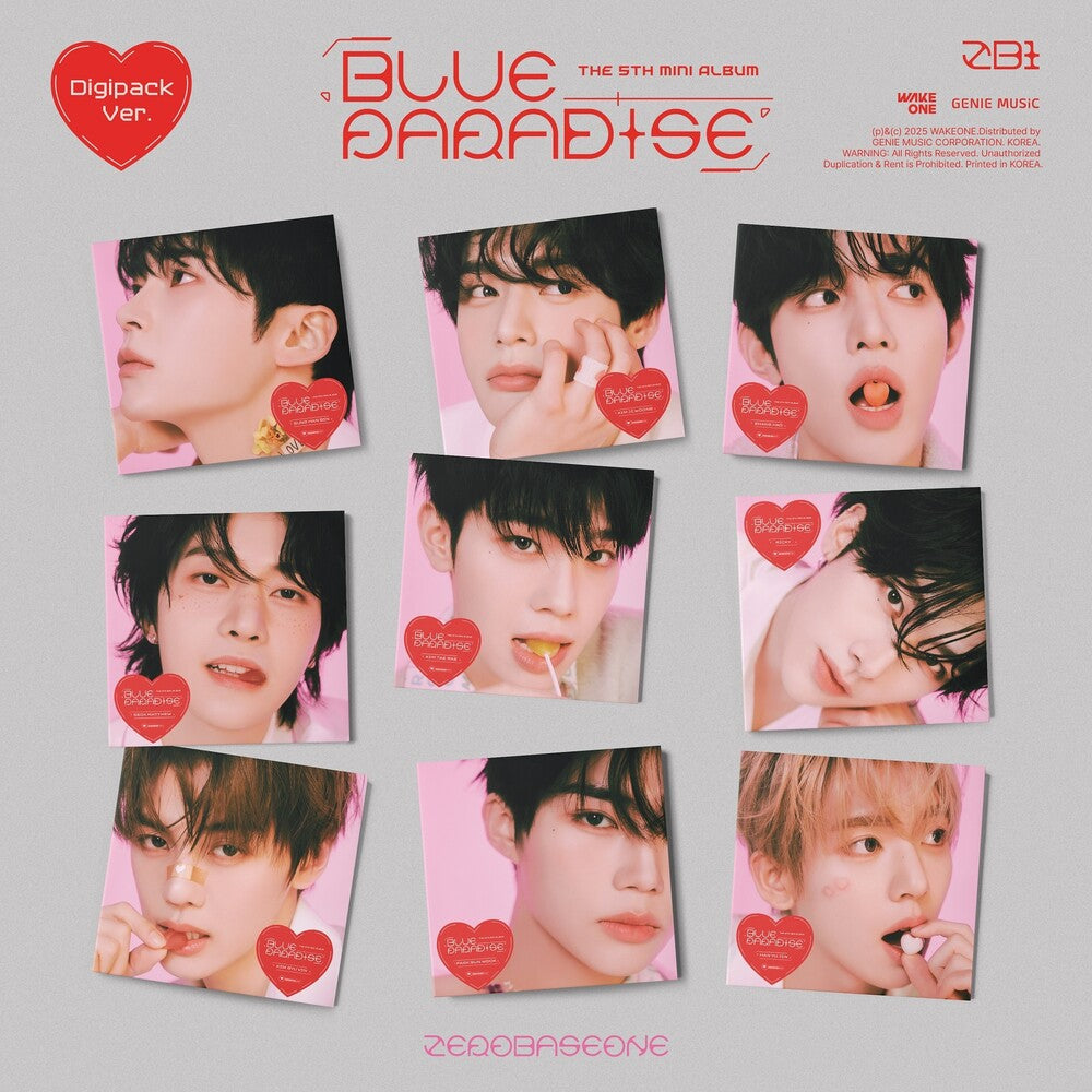 Zerobaseone - Blue Paradise (Post) (Stic) [With Booklet] (Phot) [Digipak]