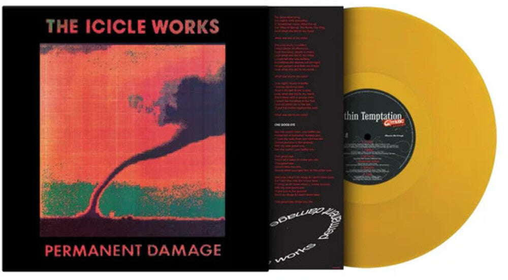 the album cover for Icicle Works - Permanent Damage [Colored Vinyl] [Limited Edition] [180 Gram] (Ylw) (Hol)