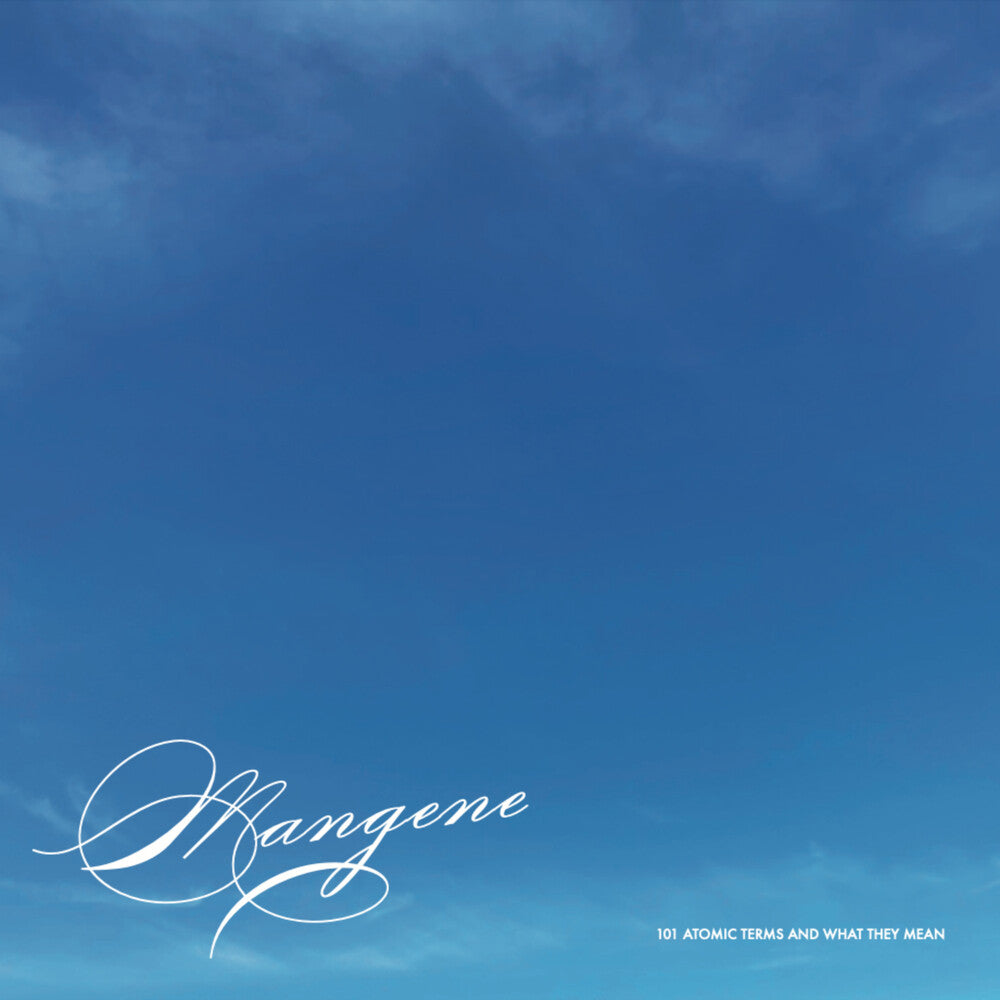 the album cover for Mangene - 101 Atomic Terms And What They Mean