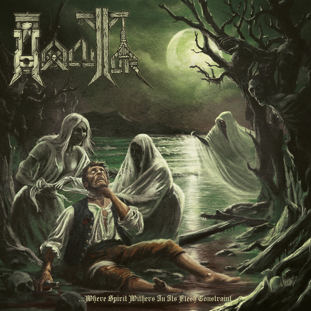 the album cover for Hexecutor - Where Spirit Withers In Its Flesh Constraint