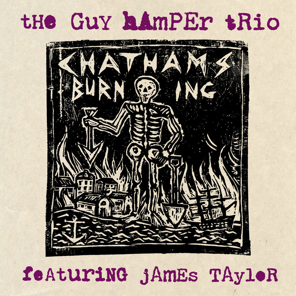 the album cover for Guy Hamper - Chatham's Burning (Ep)