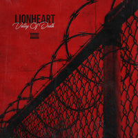 the album cover for Lionheart - Valley Of Death (Uk)