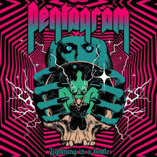 the album cover for Pentagram - Lightning In A Bottle (Uk)