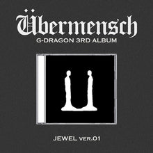 the album cover for G-Dragon - Ubermensch - Jewel Case - Random Cover [With Booklet] (Phot)