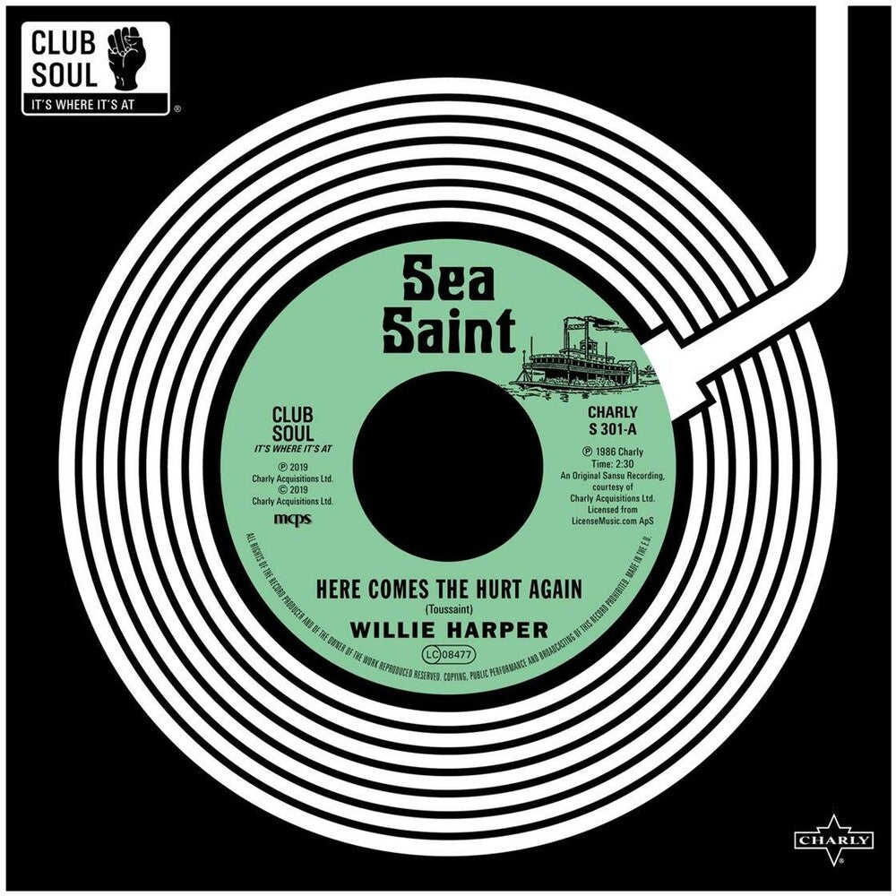 the album cover for Lee Dorsey - Here Comes The Hurt Again