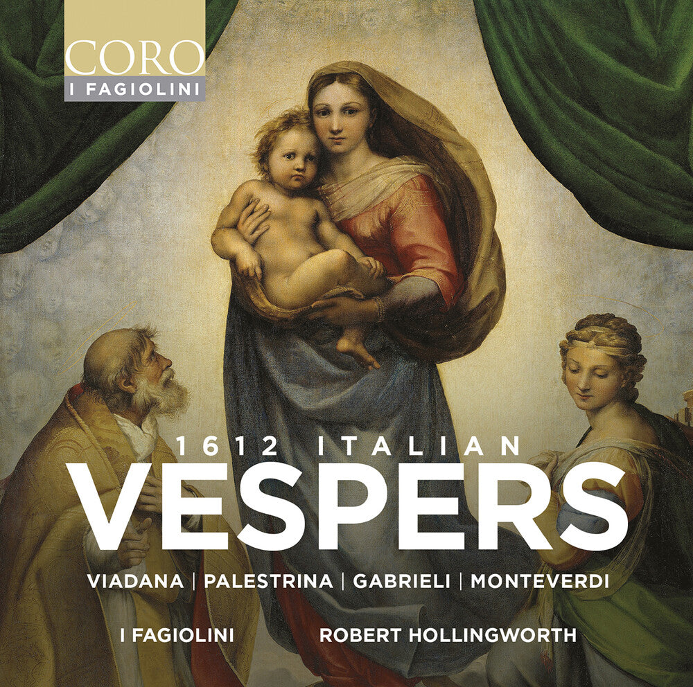 the album cover for I Fagiolini - 1612 Italian Vespers