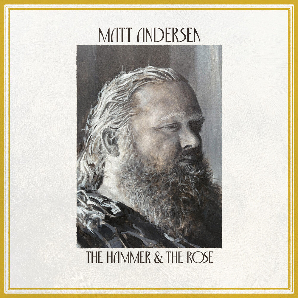 the album cover for Matt Andersen - Hammer & The Rose